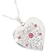 Pendant Locket Necklace Silve Tone Heart Pink Rhinestone Necklace For Women