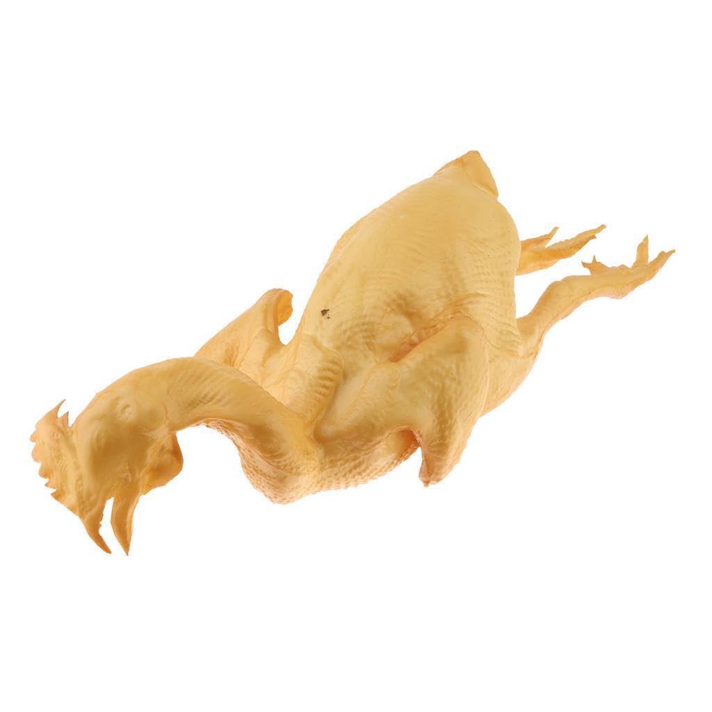 Mophrati Salt Roasted Chicken Lifelike Artificial Food Pvc Fake Roast Chicken Duck For Visual Merchandising Or Food Displays,