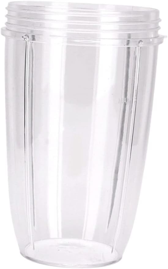 Ciieeo 2pcs Large Cup Plastic Replacement Container for Blender Tumbler Shaker Cup Bpa Dishwasher Safe