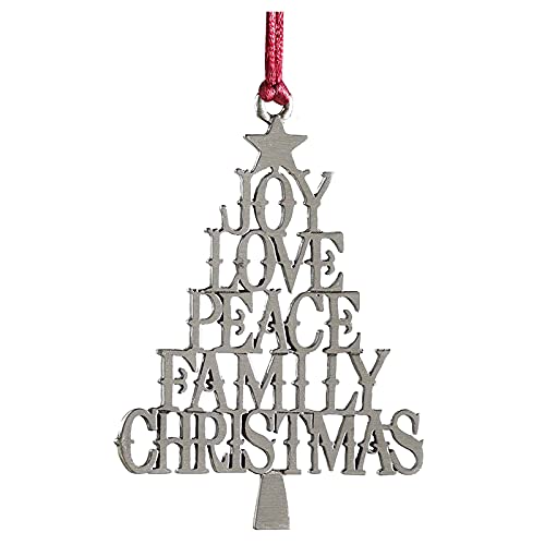 Zinn-Dekorationen für Feiertage, Weihnachtsbaumschmuck, Dekoration, Party, Weihnachten, Weihnachten, Metall, verwendet, reine Geschenke, Dekorationen, Anhänger, Makramee Pflanzenampel Schwarz