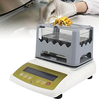 Edelmetall-Tester, genaues Dichtemessgerät zur Echtheitsprüfung von Gold, Silber, Platin, Palladium, ideal für Pfandleiher und Schmuck