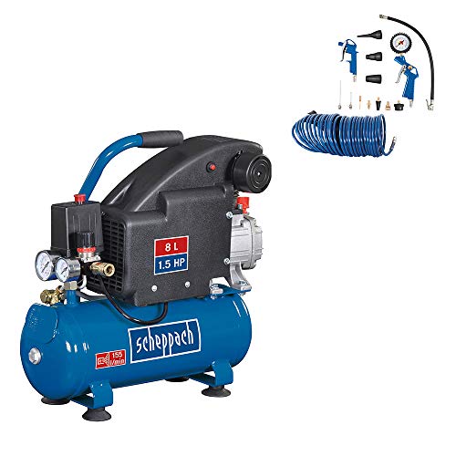 Scheppach Kompressor HC08 1100 W/ 8 bar/ 8 l