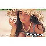 テレホンカード テレカ 小笠原理絵 '94ブリヂストン キャンペーンガール BRIDGESTONE 50度数