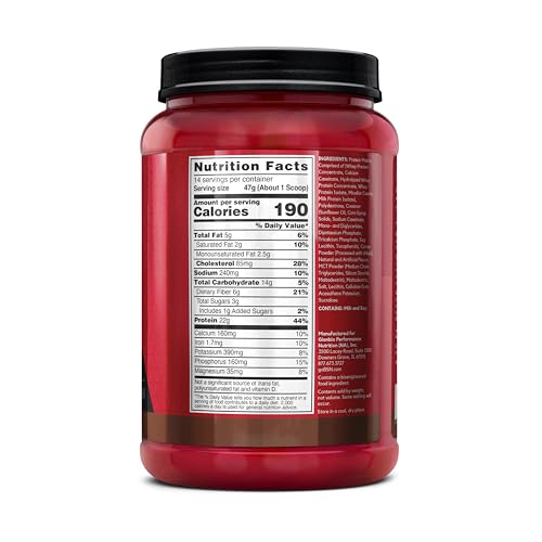 Image of BSN SYNTHA-6 Premium Protein Powder with 6g of Fiber, Whey Isolate, Micellar Casein, Milk Protein Isolate, 5g of Fat, Chocolate Milkshake, 14 Servings, 1.45 Pound (Packaging May Vary)
