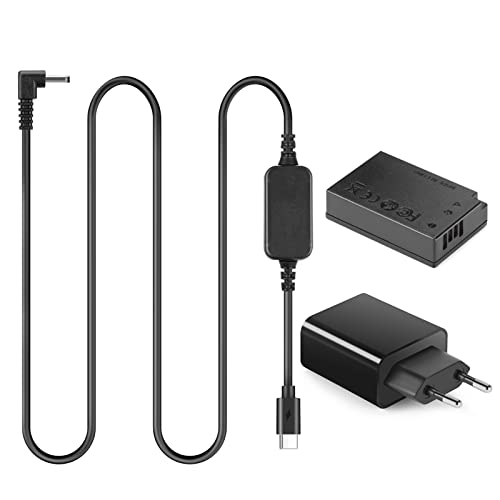 ACK-E17 Cable USB Type-C DR-E17 Batería simulada LP-E17 Adaptador PD para Canon EOS M3 M5 M6 M6 Mark II Cover