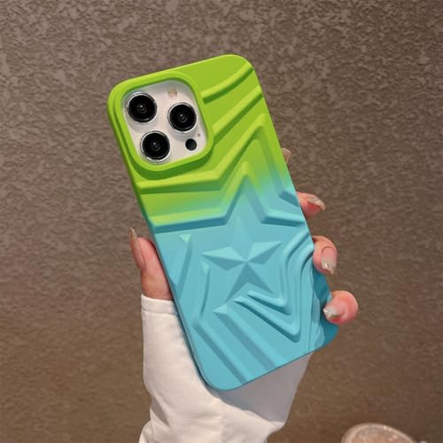 Coque iPhone 14 Plus 3D étoile mat antichoc au design unique