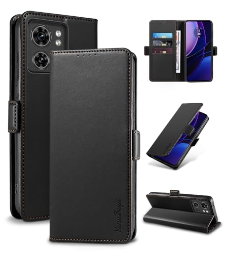 Étui RFID magnétique Motorola Edge 2023 avec béquille et rabat