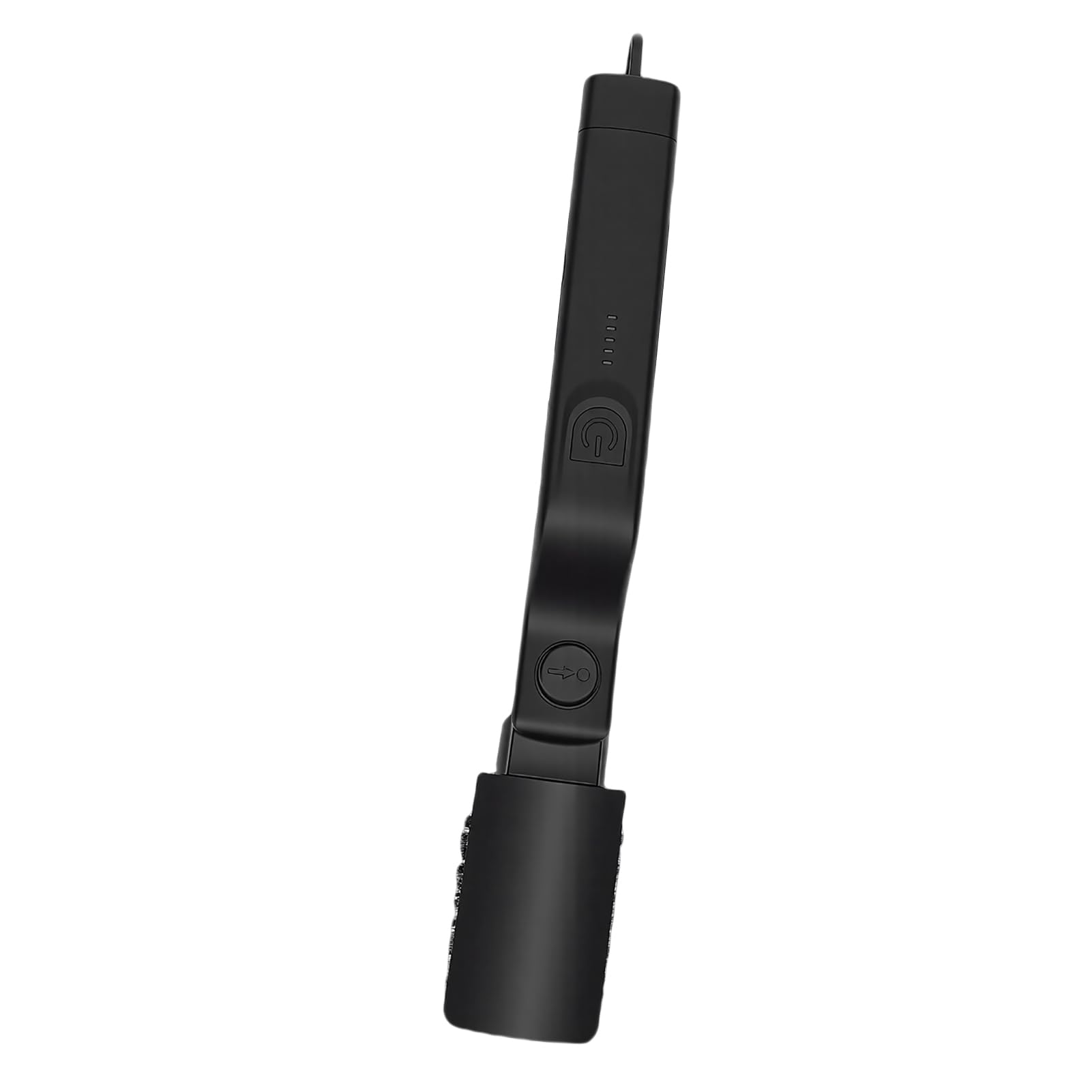 Fockety Cepillo Eléctrico Giratorio para Parrilla, Cepillo de Limpieza Inalámbrico Recargable de Acero Inoxidable con Cabezal de Repuesto, ángulo Ajustable, sin Caída de Cerdas