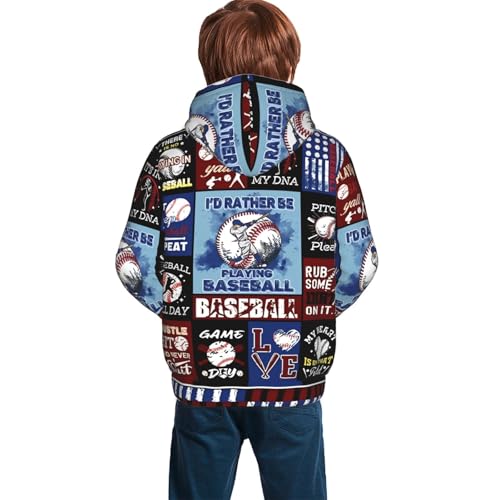 Basketball Hoodie Youth Hooded Sweatshirt 3D Digital Printed With Pockets Tops2