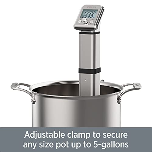 All-Clad-EH800D51-Sous-Vide-Professional-Immersion-Circulator-Slow-Cooker-with-Digital-Display-for-Precise-Cooking-Results-Silver All Clad EH800D51 Sous Vide Professional Immersion Circulator Slow Cooker with Digital Display for Precise Cooking Results Silver