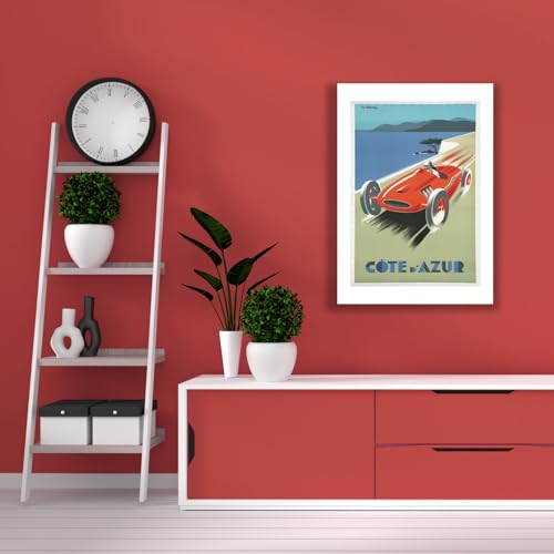 Affiche Côte d'Azur poster de voyage grand format XL mat - 4