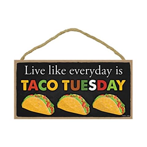 Popfizzy Tacos Sign, Taco Tuesday Sign, Funny Taco Gifts for Taco Lovers, Taco Decorations, Taco Themed Gifts Cover
