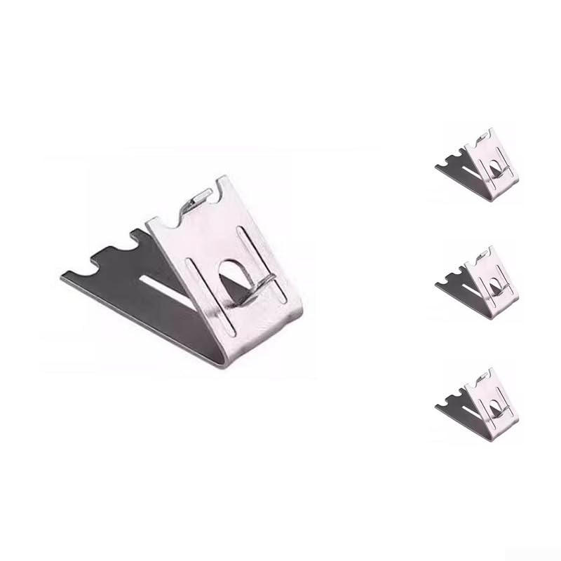 Clips para estante Nevera para acero Inoxidable 39mm Clips para(8pcs)