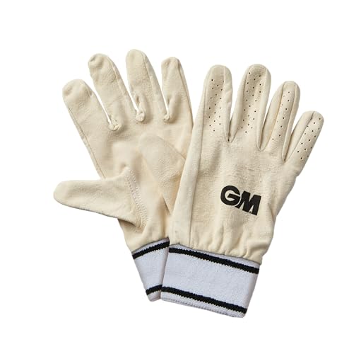 GM Full Chamois Herren Leder innen Handschuhe, Blau