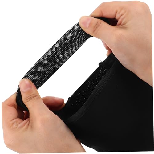 Cubiertas para zapatos de bicicleta UPKOCH negras miniatura 7