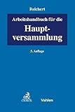  Arbeitshandbuch für die Hauptversammlung