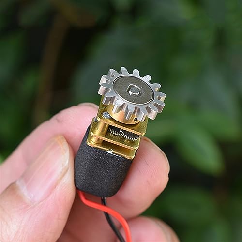 Motoréducteur N20 grand couple vitesse lente 50RPM à engrenages en métal
