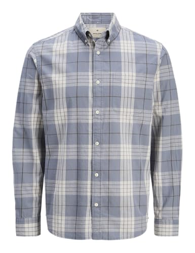 Jprblubrook Slub Check L/S Shirt