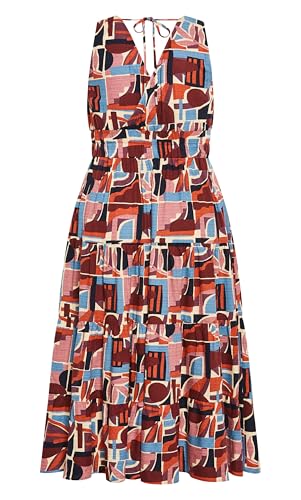 Image of City Chic Women's Maxi Dress - Amara Print