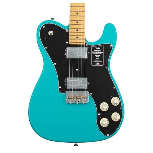 Fender American Professional II Tele DLX MN MBL · Guitarra eléctrica