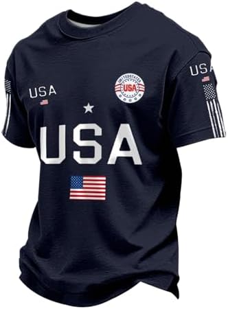 T-Shirts for Men Quick Dry Moisture Wicking Short Sleeve Tops for Running Athletic or Casual Wear 01-Blue XX-Large - 1