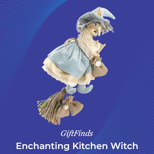 SAGEFINDS-Enchanting-Kitchen-Witch-Good-Luck-Cooking-Doll-Kitchen-Home-Decoration-13-H SAGEFINDS Enchanting Kitchen Witch Good Luck Cooking Doll Kitchen Home Decoration 13 H