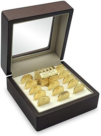 EHV Wedding Unity Coins – Deluxe Handmade Wedding Coins With Beautiful Display Box – Traditional Wedding Keepsake Arras – Elegant Matrimonial Decorative Box with 13 Piece Coin Set (Centenario)