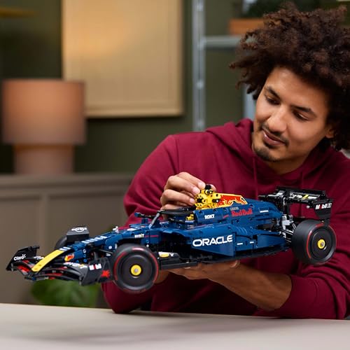 Image of LEGO Technic Oracle Red Bull Racing RB20 F1 Car Model Kit for Adults, Build Your Own Vehicle 42206