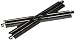 Bachmann Trains - Snap-Fit E-Z TRACK 30 DEGREE CROSSING (1/card - STEEL ALLOY Rail With Black Roadbed - HO Scale