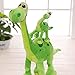 Juguete de Peluche Dinosaur Master Juguete de Peluche Super Lindo Dinosaurio Juguete de Peluche Simulación Pequeño Dinosaurio Verde Braquiosaurio Regalo Creativo para niños Regalo de cumpleaños 30cm