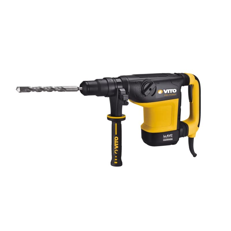 VITO Professional Bohrhammer 10 Joule 1200 Watt SDS-Max 2950 cps/min AVS Anti-Vibrations-System – Bild 3