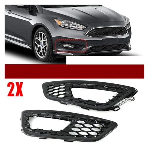 Grille antibrouillard Ford Focus 2015-2018 noir brillant 15A299-AA - 2