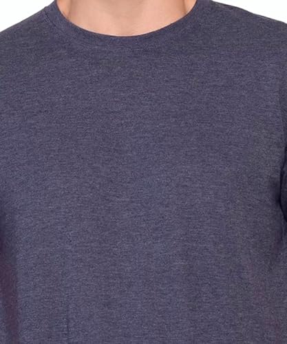 Image of Unisex Round Neck Plain T-Shirt | Combed Bio-Washed Ring Spun Cotton for Men & Women, Short Sleeves