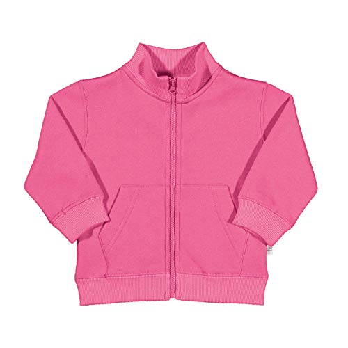 Blusão com ziper, Moleton, Tip Top, Toddler Menina, Rosa, 2T