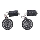 ERYUE Hochleistungs-Autolautsprecher, 140 W, 89 DB, Lauter Klang, 2 Stück Auto-Hochtöner für Auto-Audiosystem, Aluminiumoberfläche