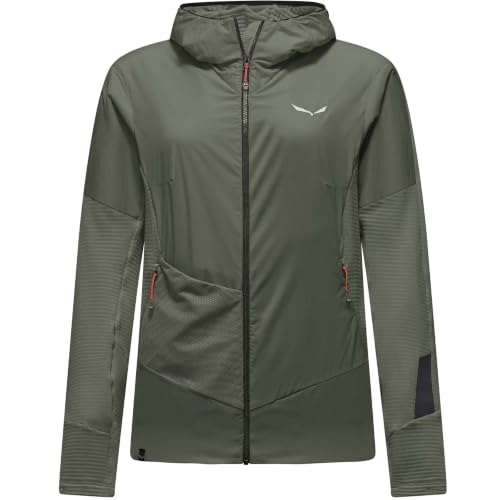 Salewa Pedroc PL Wind HD Veste verte de speed hiking pour femme en taille S