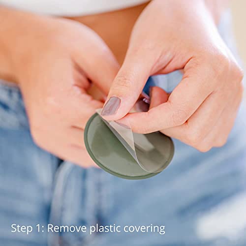 pixie pulse replacement pads - replacement gel pads for menstrual cramps unit - pack of 20 10 pairs