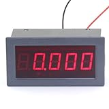 Digital Ammeter, DROK Current Meter +/- 19.999mA 5 Digit Red LED Display Milli-amp Ampere Tester High Resolution Amperage Detector Module Amp Mesuring Monitor Gauge Panel