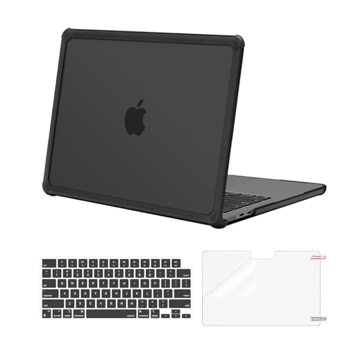MOSISO Compatible with MacBook Air 13 inch Case M5 2026 M4 M3 M2 2025-2022