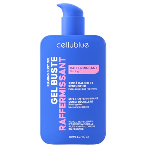 Gel Buste Raffermissant Cellublue – Décolleté sublimé & poitrine tonifiée – Effet tenseur + volume – Plus nourrie, raffermie – Hydratation profonde
