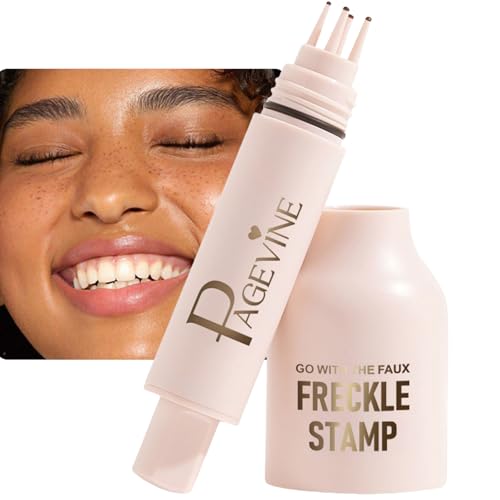 Faux Freckle Stamp Pen, Waterproof Fake Freckles Stain Pen, Quick-Dry