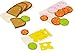Ameisenkeks ® Set mit Goki Brotscheiben, Wurst, Käse, Salat für Kaufmannsladen & Spielküche