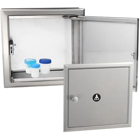 Bobrick Recessed Specimen Pass-Thru Cabinet (Model B-505) Cover