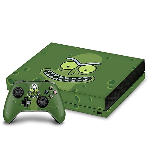 Skin Vinyle Xbox One X Rick and Morty Pickle Rick pour Console et Manettes