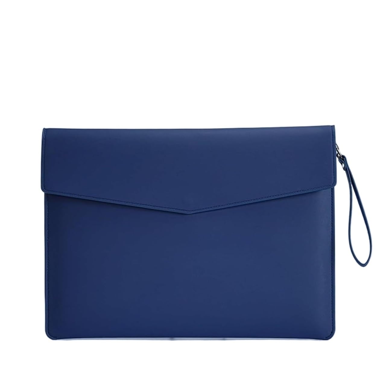 Etui na dokumenty ze skóry PU, organizer na teczki, wielokolorowe, 345 x 250 mm(Blue)
