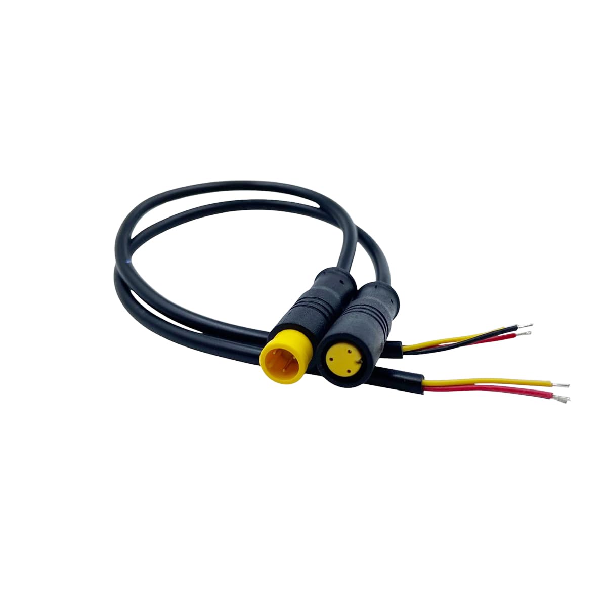 M8 3Pin Waterproof Male & Female Pigtail Cable Set (1 Pair),High-Current Compatible for Industrial Equipment,Signal Transmission,Outdoor Power Systems & LED Installations-image-27