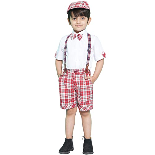 Image of AJ DEZINES Kids Clothing Shirt Short Set For Boys