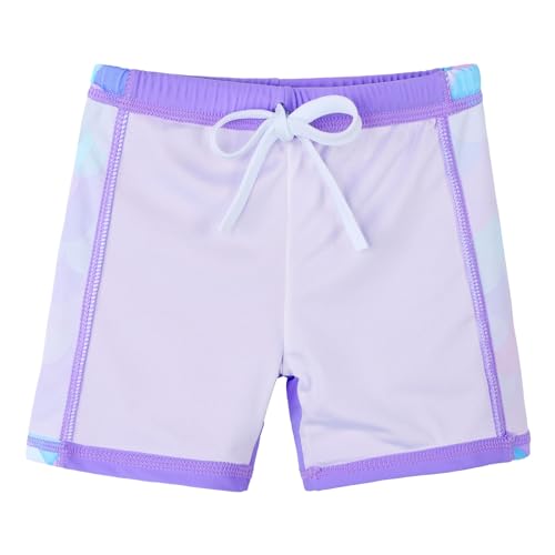 Image of Girls Two Piece Swimsuit Floral UPF 50+ Rash Guard Set Kids Beach Swimwear