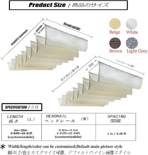 Store ondulé imperméable et rétractable pour protéger la terrasse - 3