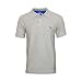Produktbild U.S. POLO ASSN. Basic Poloshirt Polohemd Baumwolle Herren Kurzarm 100% Baumwolle (Grau Melange, L)